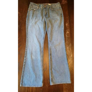 Eddie Bauer Jeans Size 10R Women Classic Bootcut Light Blue Denim